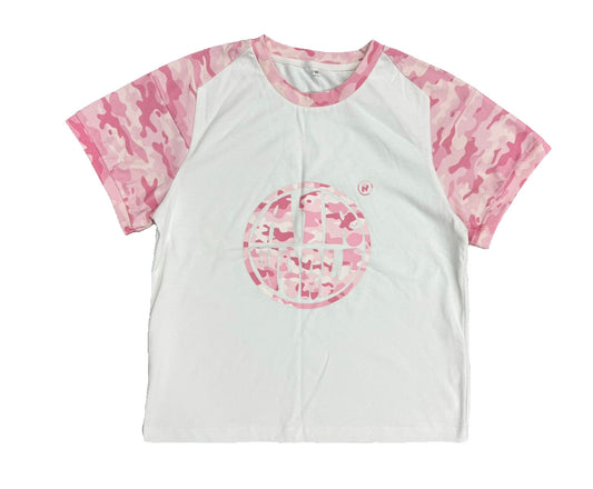 PINK CAMO TEE